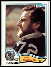 1982 Topps #195 John Matuszak