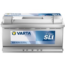 Autobatterie 12V 95Ah 800A Varta G3 Dynamic SLI Starterbatterie 5954020803132