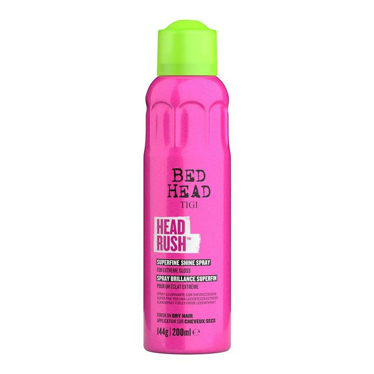 Spray Lucido per Capelli Tigi Bed Head Head Rush 200 ml