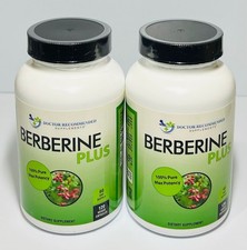 Berberine Plus 1200mg 240 Veggie Caps 2PACK HIGH POTENCY Herbal Supplement