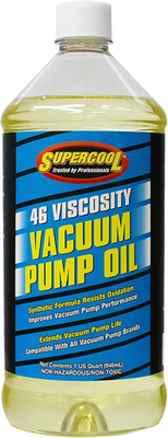 #ad TSI Supercool 33713 46 Viscocity Synthetic Vacuum Pump Oil 32 oz Universal Fit $15.95