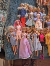 Very Large Collection of Vintage Barbie and Clothing One Tressy and 2 Mary Q Etc