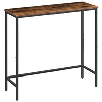 Konsolentisch Flur Beistelltisch Industriestil Retro Metallrahmen 75 Cm