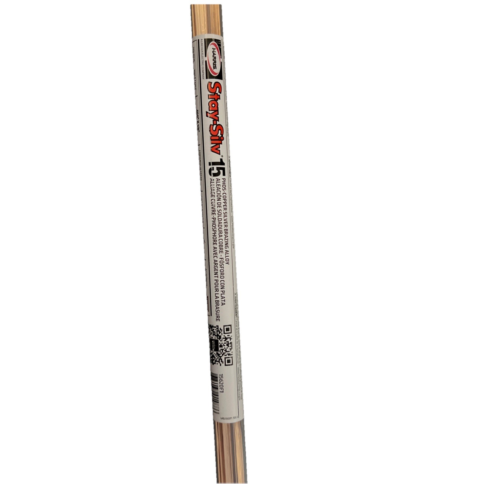 Harris Stay-Silv 15% lega di brasatura argento quantità 28 aste .050 x 1/8" foto 2