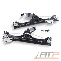 2X Fensterheber Elektrisch MIT Motor Vorne Links + Rechts FÜR Abarth Fiat 500