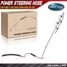 Power Steering Return Line Hose Assembly for Ford F-150 2005 2006-2010 V6 4.2L