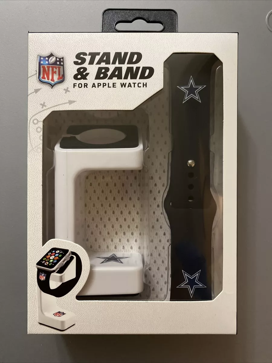 Dallas Cowboys Apple Watch Band And Stand NFL - Brand New