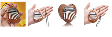 Mini Pocket Kalimba afrikanisches Daumenklavier Finger-Piano Sonderposten!