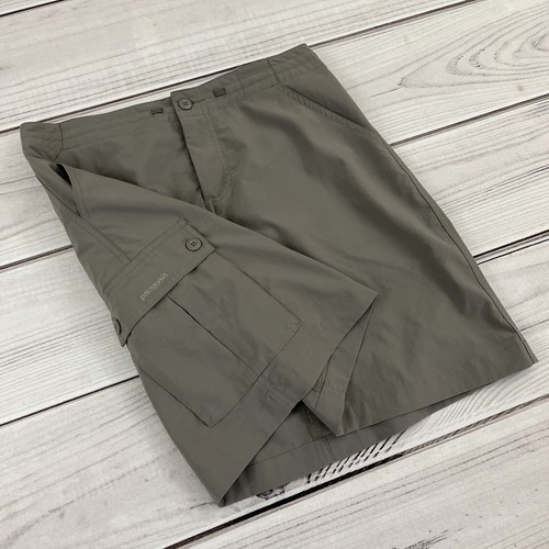 Patagonia Inter-Continental Hideaway Skirt Brown Green Khaki A-line Skort Size 4 - Picture 4 of 13