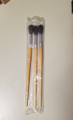 Size 10 Camel Hair Marking Brush, Pack of 3,  FREE SHIP CONT. USA ONLY