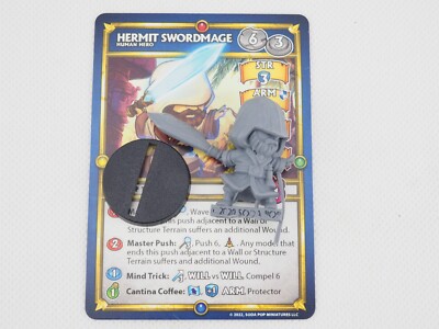 NINJA DIVISION SUPER DUNGEON MASTERCLASS LIMITED EDITION HERMIT SWORDMAGIER. J44