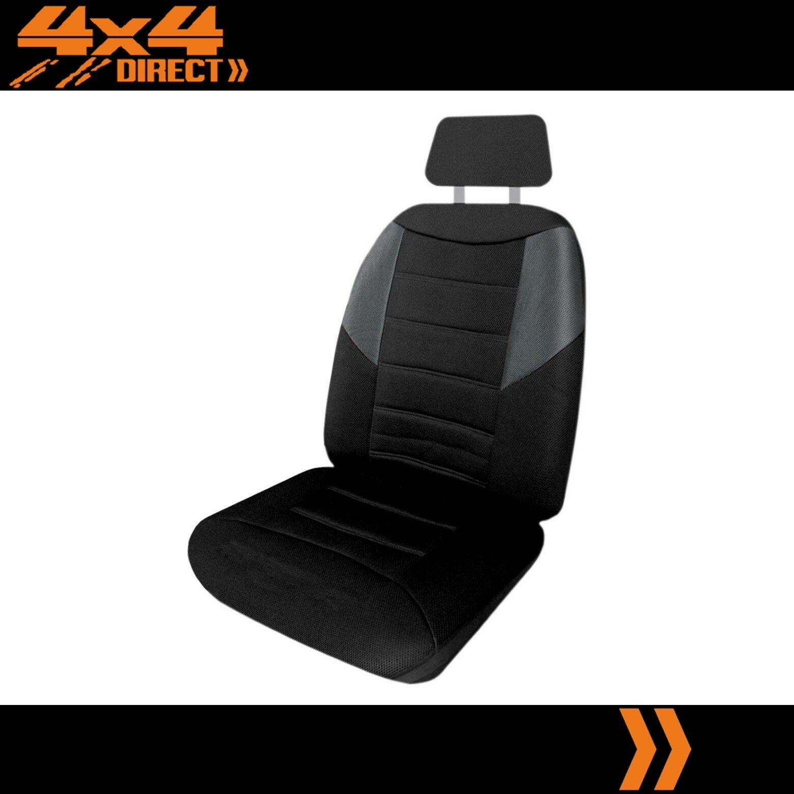 SINGLE BREATHABLE POLYESTER SEAT COVER FOR TESLA MODEL X