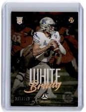 2021 Panini Luminance Brady White RC 291/299 Memphis Tigers #135