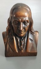 Vintage 1974 Banthrico, Inc Chicago, IL - Ben Franklin Coin Bank