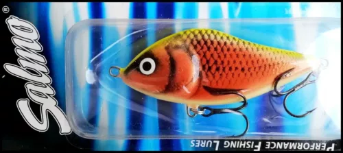 FISHING LURES SALMO SLIDER FLOATING 7 cm, YCO (Yellow Copper) color