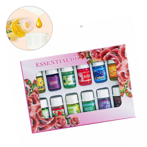 Juego de aceites esenciales kit de regalo de aromaterapia 12 piezas humidificador dulce 3 ml alta calidad - Imagen 1 de 11
