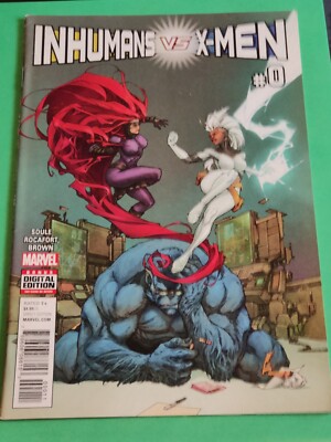 Inhumans Vs X-Men Vol 1 #0 US direct edition FREE UK POSTAGE 