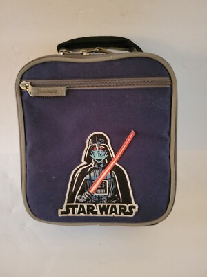 Pottery Barn Kids Darth Vader Lunch Box Blue Star Wars