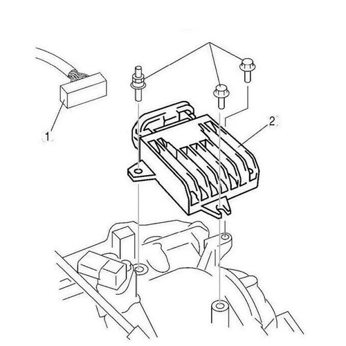 Plug-N-Play Reprogrammed Transmission Control Module TCM For Mazda 3 Single-Chip - Picture 10 of 11