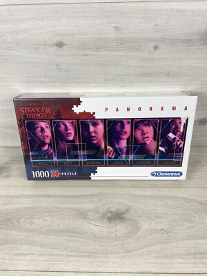 Clementoni Panorama Stranger Things Puzzle 1000 Teile