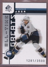 2001-02 SP Authentic All-Time Greats #110 Jaromir Jagr /3500 - CAPITALS