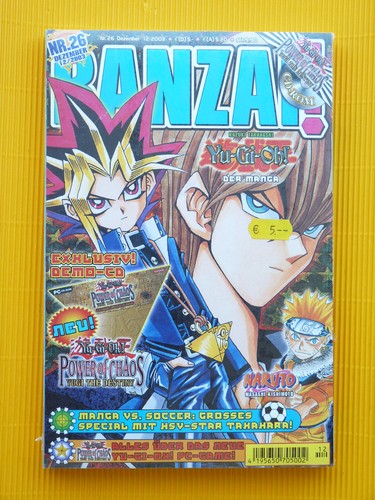 CD EXTRA BANZAI 12 2003 YU-GI-OH! Juego PC YUGI The Destiny versión demo extra - Imagen 2 de 3