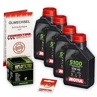 Honda CB 650 (RC03) 79-82, Motul 10W40 Ester ÖL + Hiflo ÖLfilter, MotoröL Set