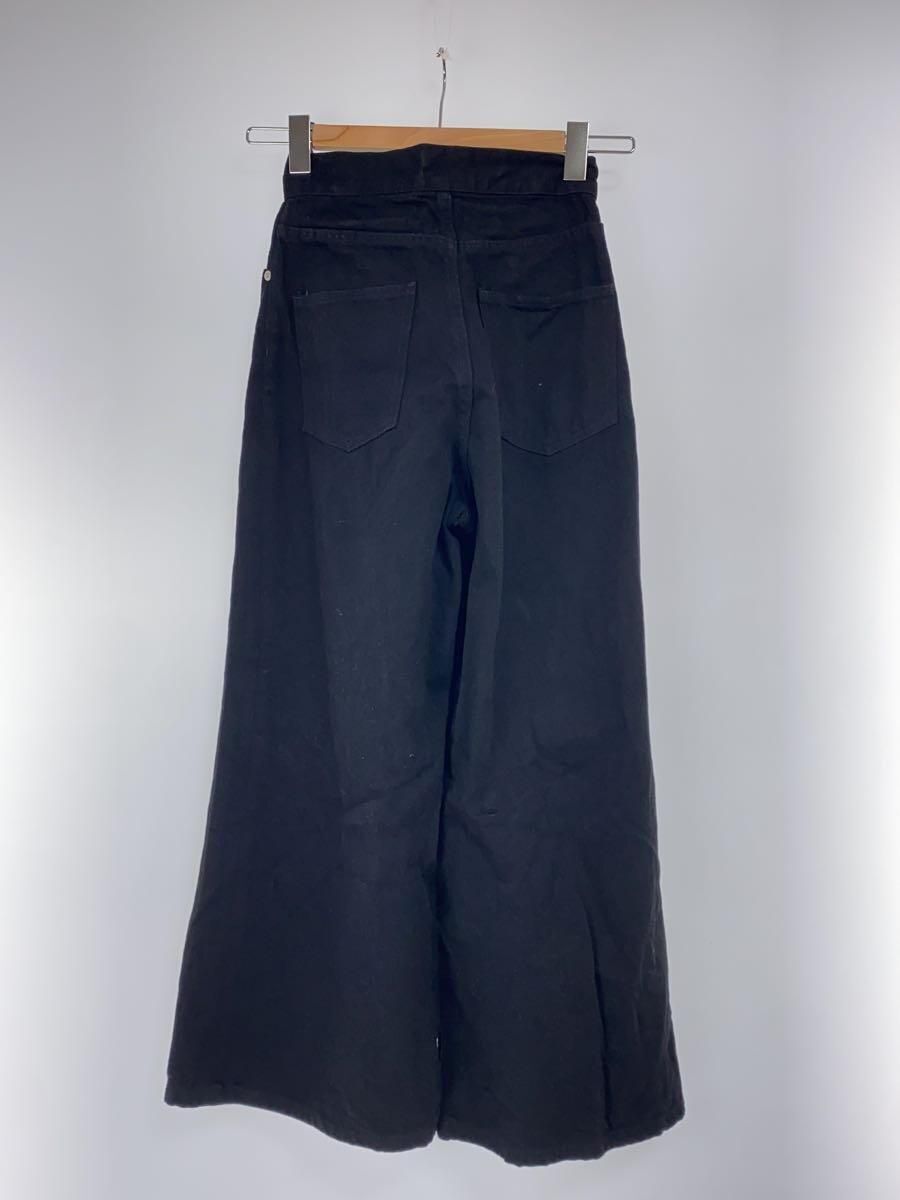 JOHN LAWRENCE SULLIVAN STRAIGHT PANTS XS COTTON Black Used JOHN LAWRENCE SULLIVAN STRAIGHT PANTS XS COTTON Black Used