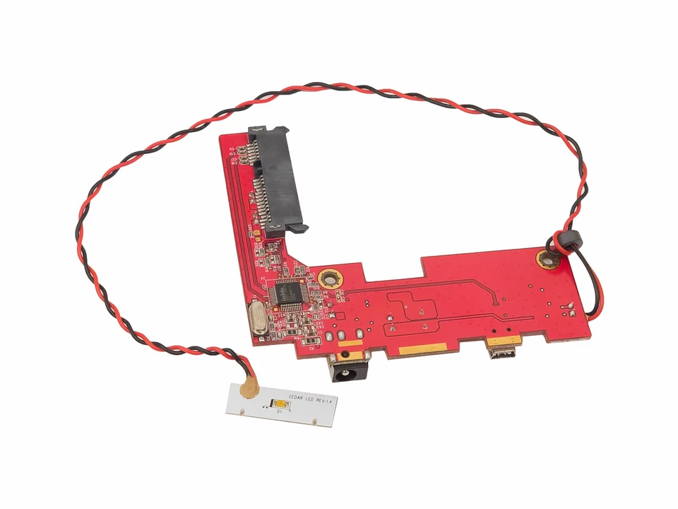 Seagate FreeAgent Escritorio 3.5 PCB Placa Controladora Cedro 1607 Rev. 1.0 USB PROBADO Foto 2 de 4