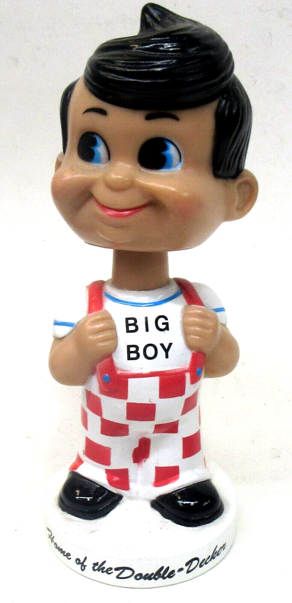 1998 BIG BOY Restaurant BOBBLE HEAD 1st Funko BOBBLEHEAD mint yy