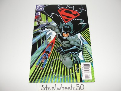 Superman Batman #1 Comic DC 2003 Batman Cover 1B Jeph Loeb Ed McGuinness RARE