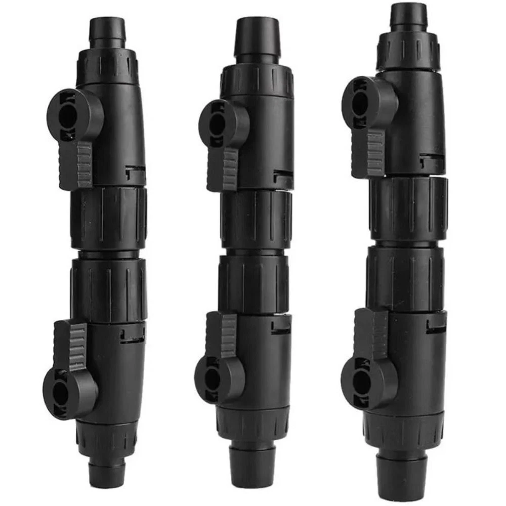 Aquarium Water Control Valve Fish Hose Pipe Quick Release Double Tap Connector#