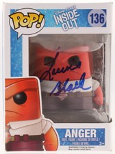 LEWIS BLACK SIGNED DISNEY PIXAR INSIDE OUT ANGER FUNKO POP VINYL FIGURE 136 AUTO