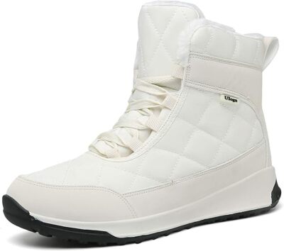 Winterschuhe Damen Gefüttert Boots Warm Stiefel Outdoor Herbst Stiefel