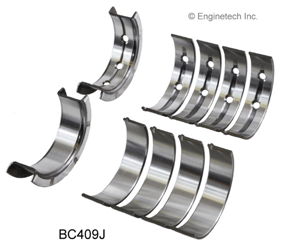 Chevrolet GENIII LS 4.8 5.3 5.7 6.0 99-03 Enginetech Rod Main - Cam Bearing Set - Foto 8