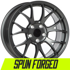Circuit Csf2 17x8 5x114.3 35 Matte Gunmetal Spun Forged Jdm Wheels Set Of 4