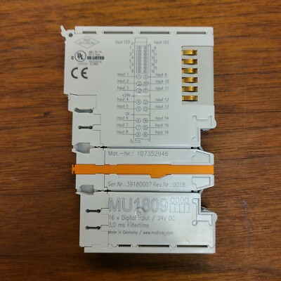 NEW BECKHOFF EL1809 MU1809 Multivac #  Digital Input Module  USA
