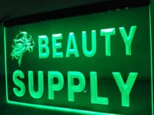 Beauty Supply Enseigne Lumineuse Light Sign home decor crafts