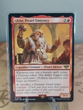 Magic MTG Gloin, Dwarf Emissary 0132 Regular Rare