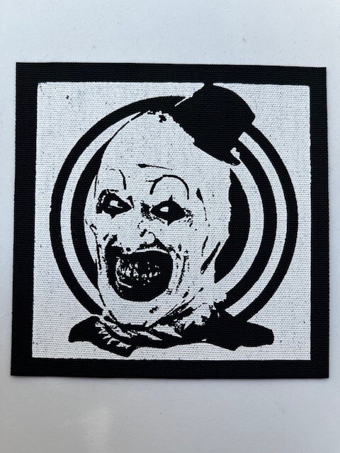 Terrifier Art The Clown Cloth Patch Sew On Badge Horror Movie 4