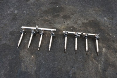 Set Left Right Fuel Injection Rail W/injector A1770700400 Mercedes  