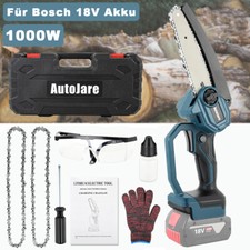 Für 18V Bosch Akku Kettensäge Mini Elektro Motorsäge Handkettensäge 6Zoll Neu
