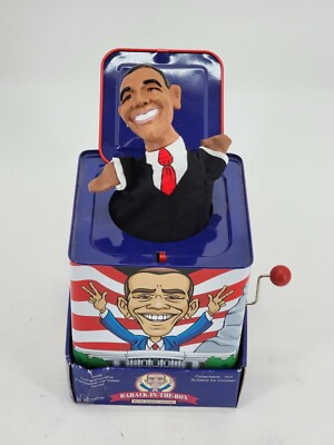 Barack Obama JACK IN THE BOX LIMITED EDITION First Edition POP ART