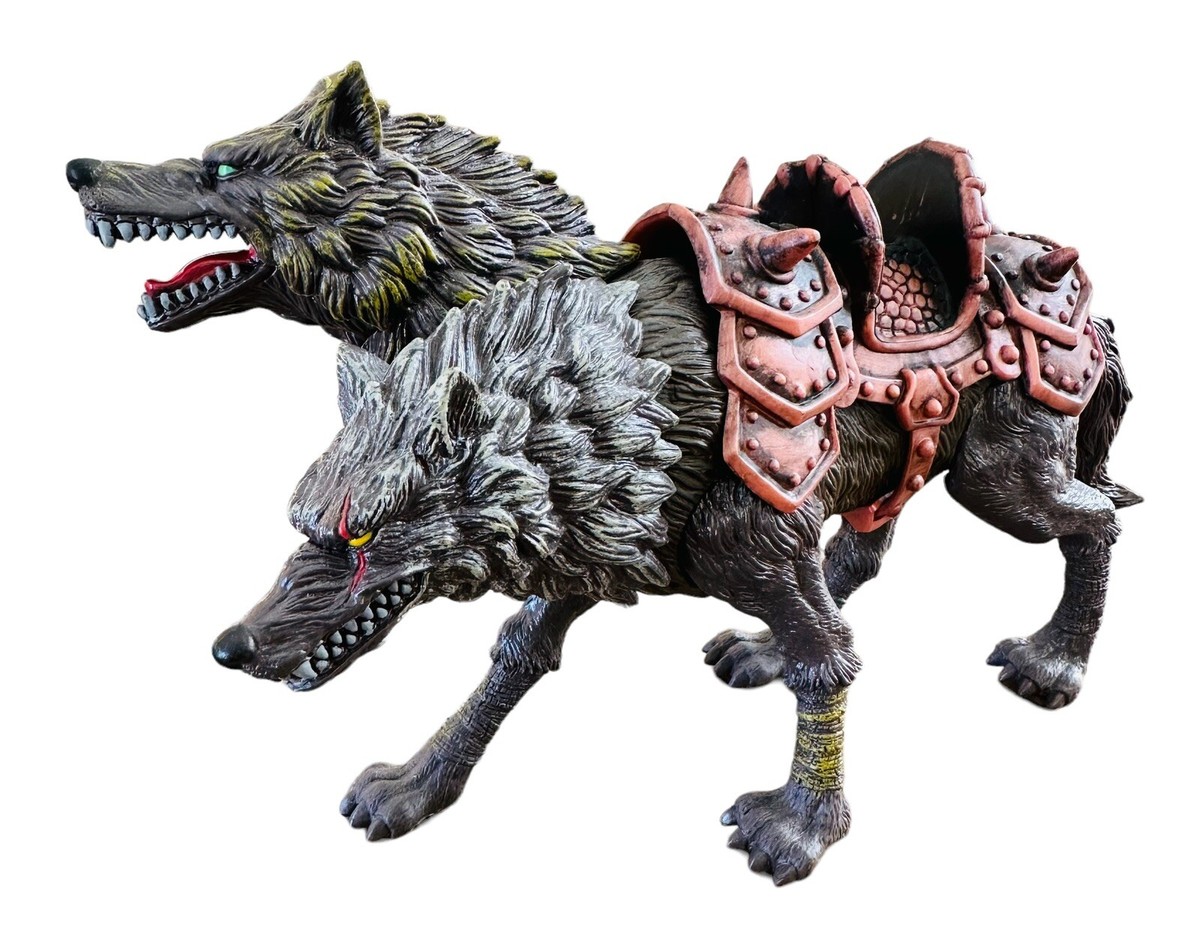 Chap Mei True Legends Two Headed Orthrus Wolf Brown Fantasy