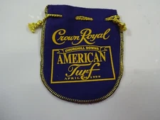 1999 Crown Royal 50ml Mini Shooter Bag American Turf Churchill Downs  Rare