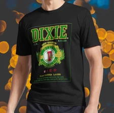 New Shirt DIXIE BEER Logo T-Shirt Funny American Usa Unisex Size S-5XL