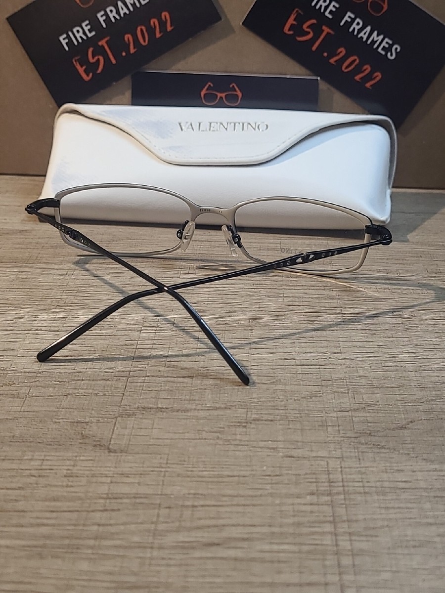 VALENTINO| (5Y0B0C93 HQM J7M /5Y2B0C93 HQM J7M) VALENTINO 5387 OJV1 BLACK / IVORY LACQUER EYEGLASSES FRAMES