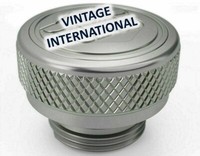 GefräSter ÖL EinfüLlverschluss Silber FüR Royal Enfield Twins Interceptor 650Cc