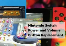 Nintendo Switch/Switch Lite Repair Service - Power and Volume Button Replacement