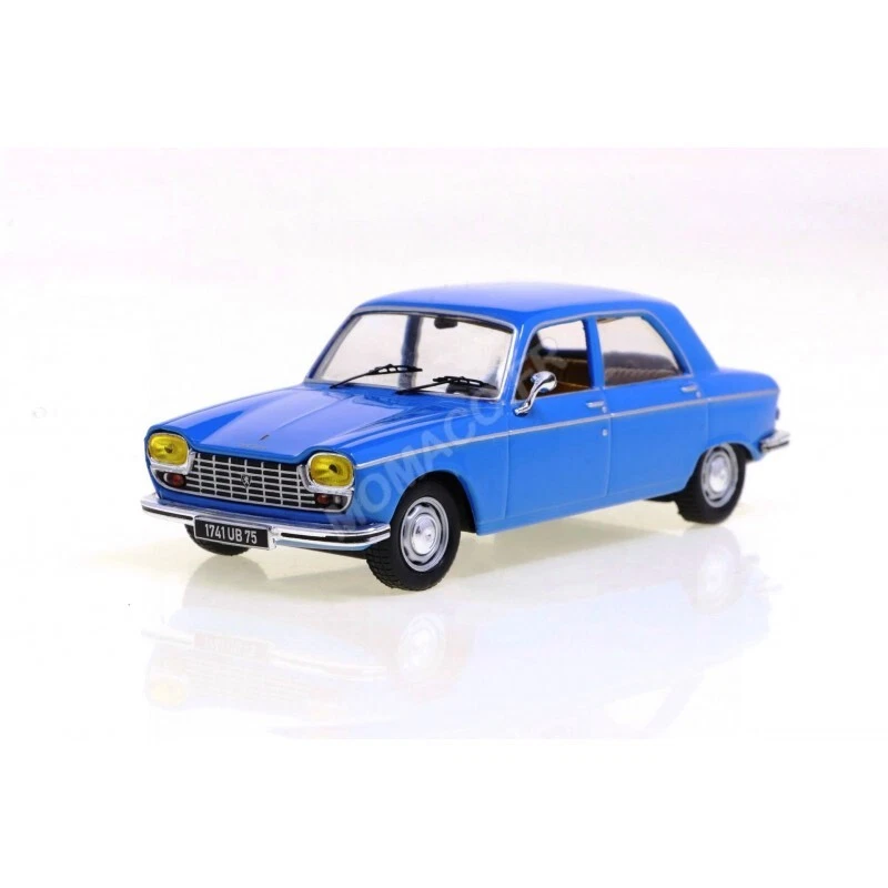 ODEON 163 PEUGEOT 204 1967 BLEU 1/43  - Photo 2/2